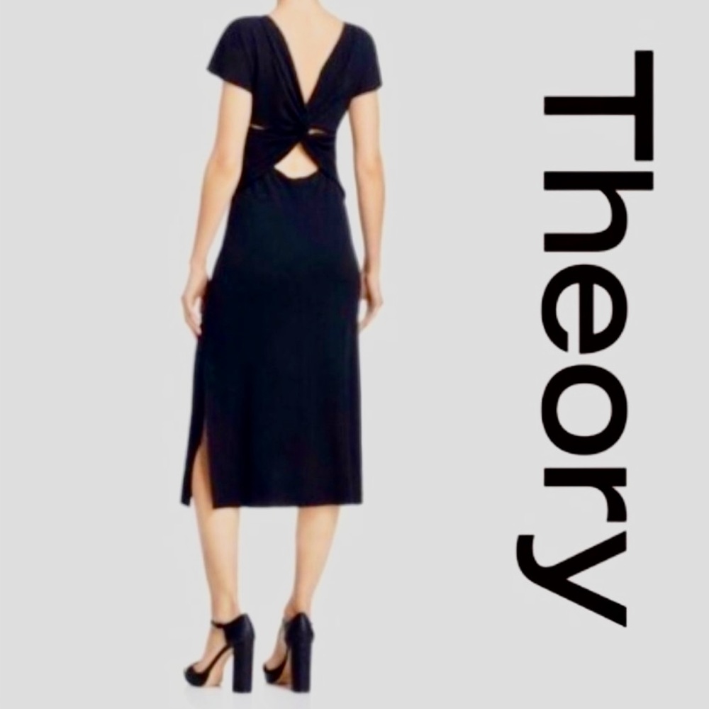 Theory Andrizza Twisted‎ Back Sheath Dress NWT